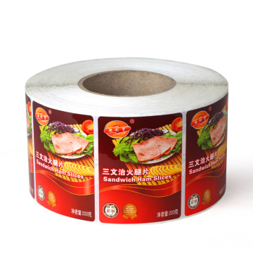 Full Colour Adhesive Food Labels Printing, Food Product Labels On Roll,labels for food jars